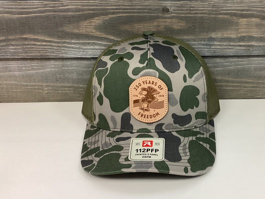 America’s Freedom 250 Years Marsh Duck Camo/ Loden 112 Hat