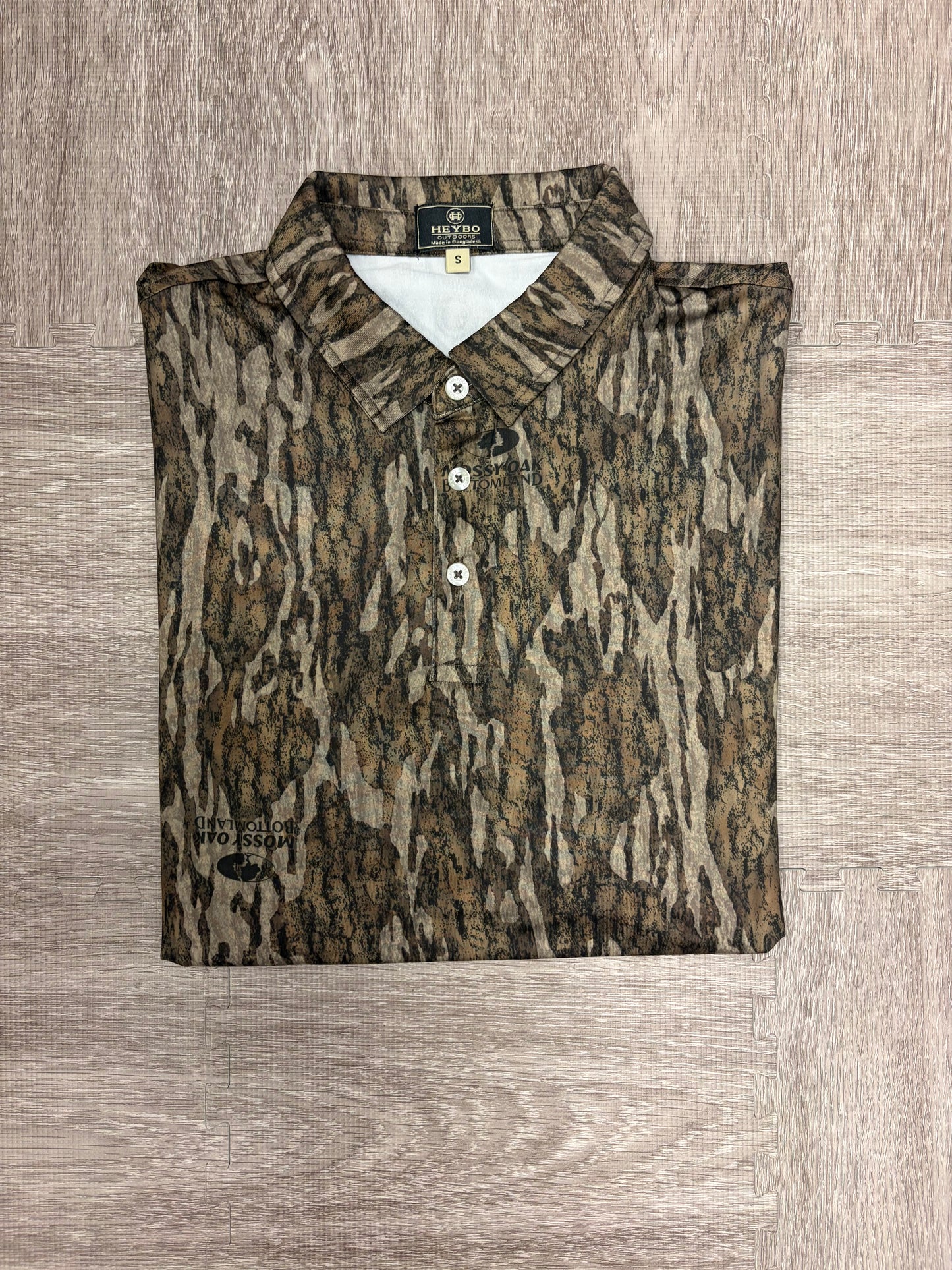 Heybo Mossy Oak New Bottomland Polo