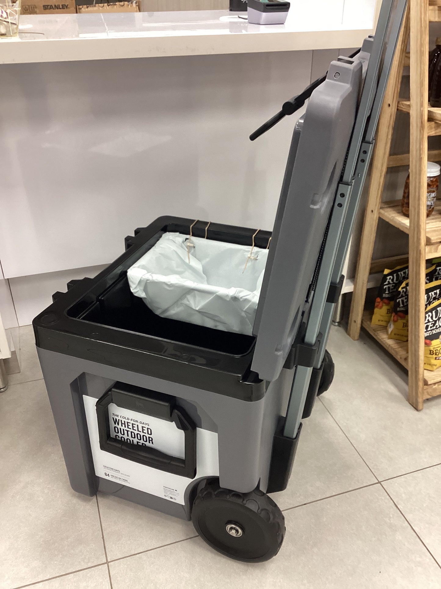 Stanley The Cold For Days Wheeled Outdoor Cooler 50 QT Black RNA