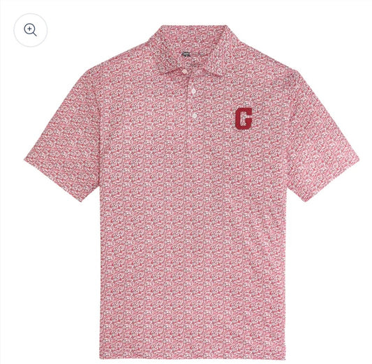 Onward Reserve UGA Icons Printed Polo