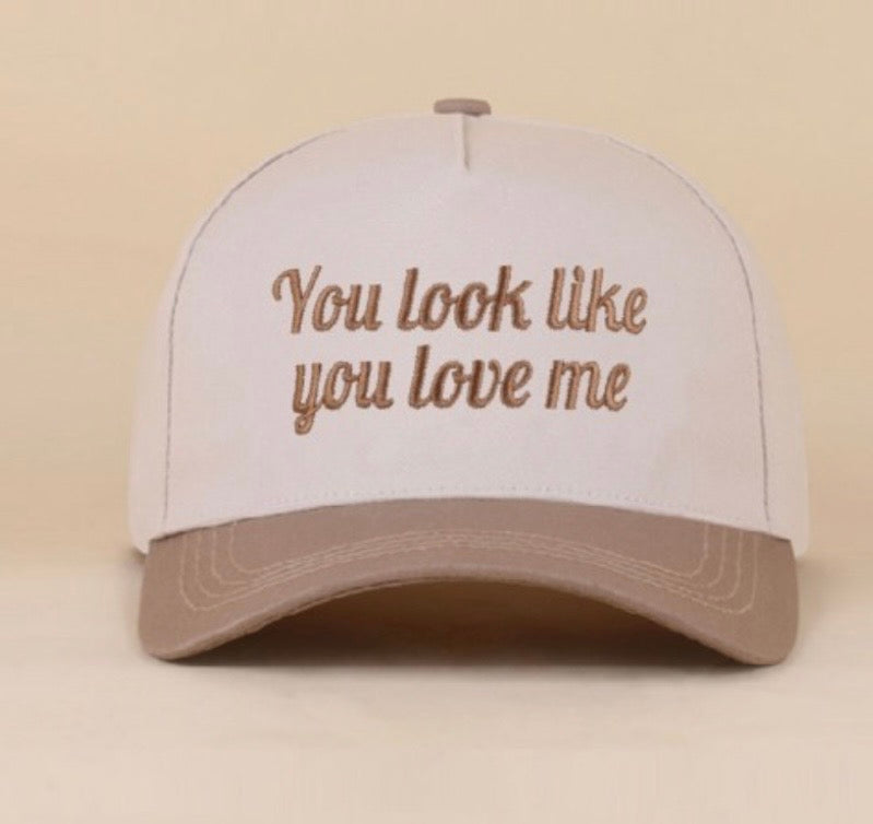 You look like you love Me Hat in Ash Mocha