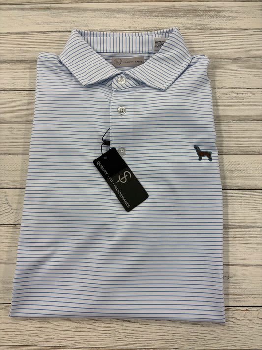 Cardinal Creek Logo White/Sky Polo
