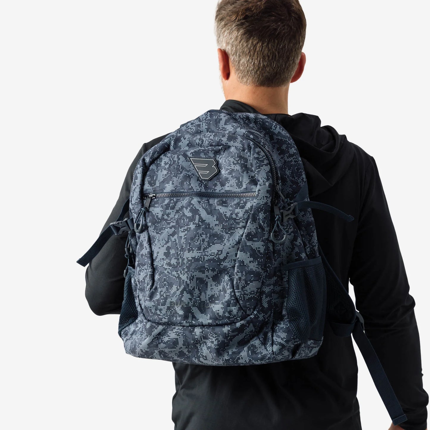 Burlebo Navy Digi Camo Backpack