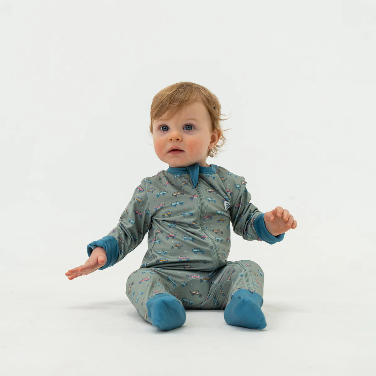 Burlebo Baby Zip Up - Vintage Cruiser