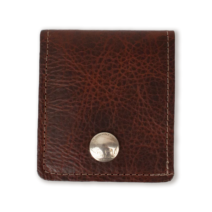 Over Under Bison Bifold Wallet