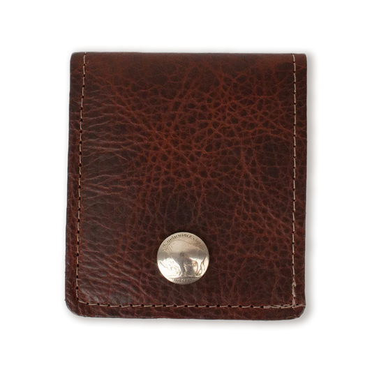 Over Under Bison Bifold Wallet