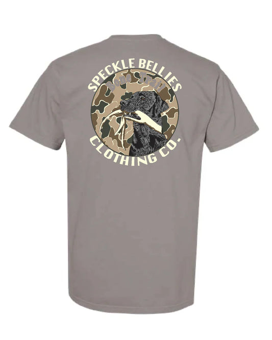 Speckle Bellies Grey Bone Trail Tee