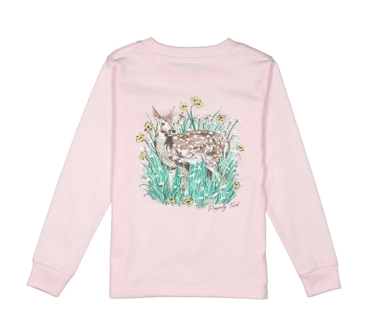 Properly Tied Fawn LS Tee