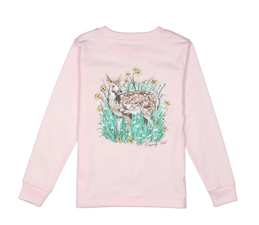 Properly Tied Fawn LS Tee