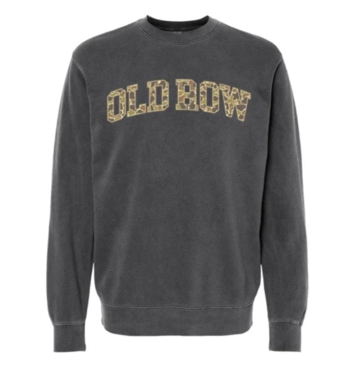 Old Row Camo Crewneck