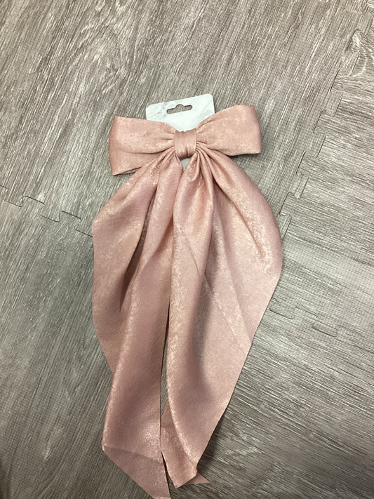 Blush Pink Jumbo Bow Clip