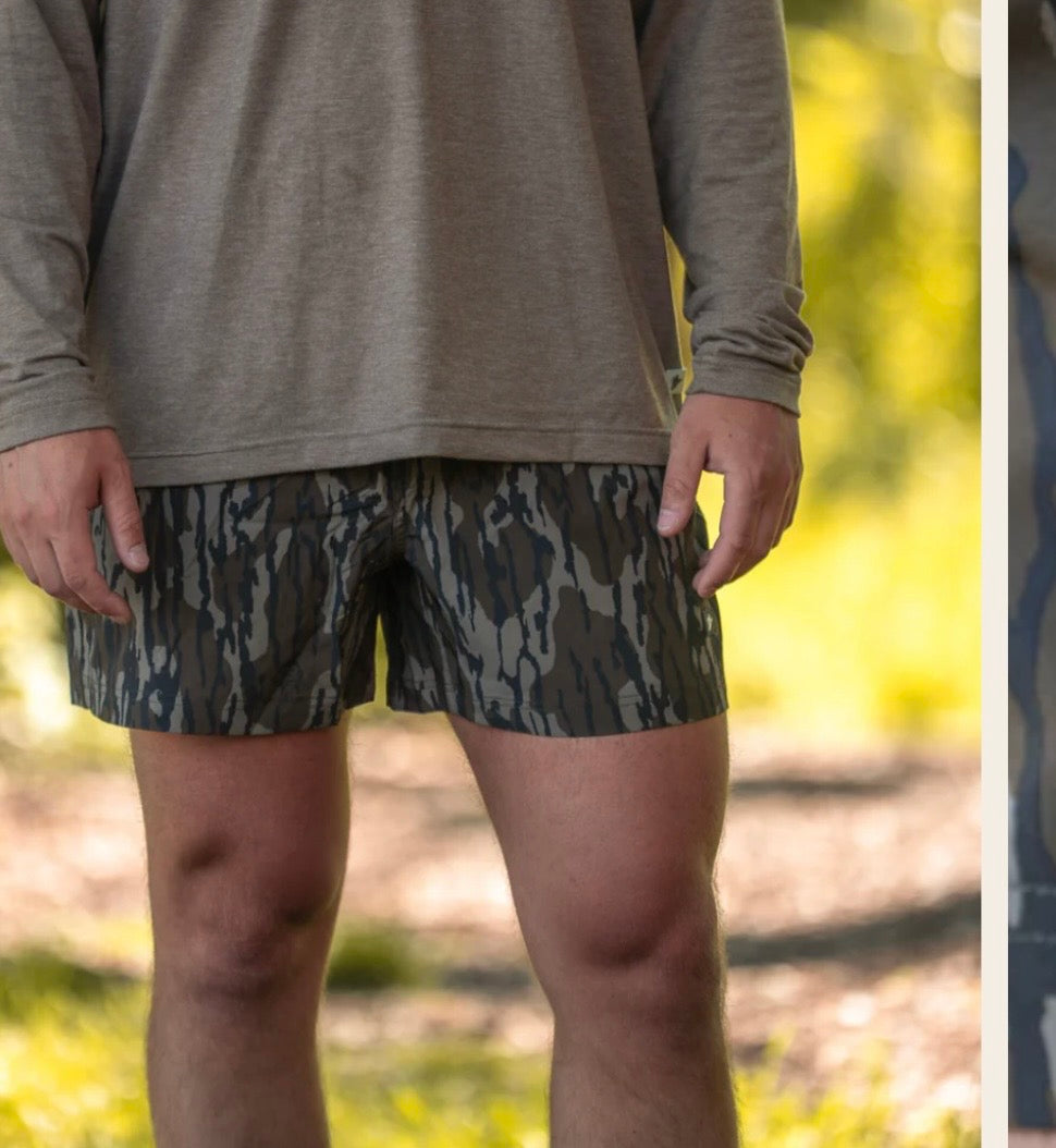Combat Waterfowl Men’s Volley Shorts MO Bottomland