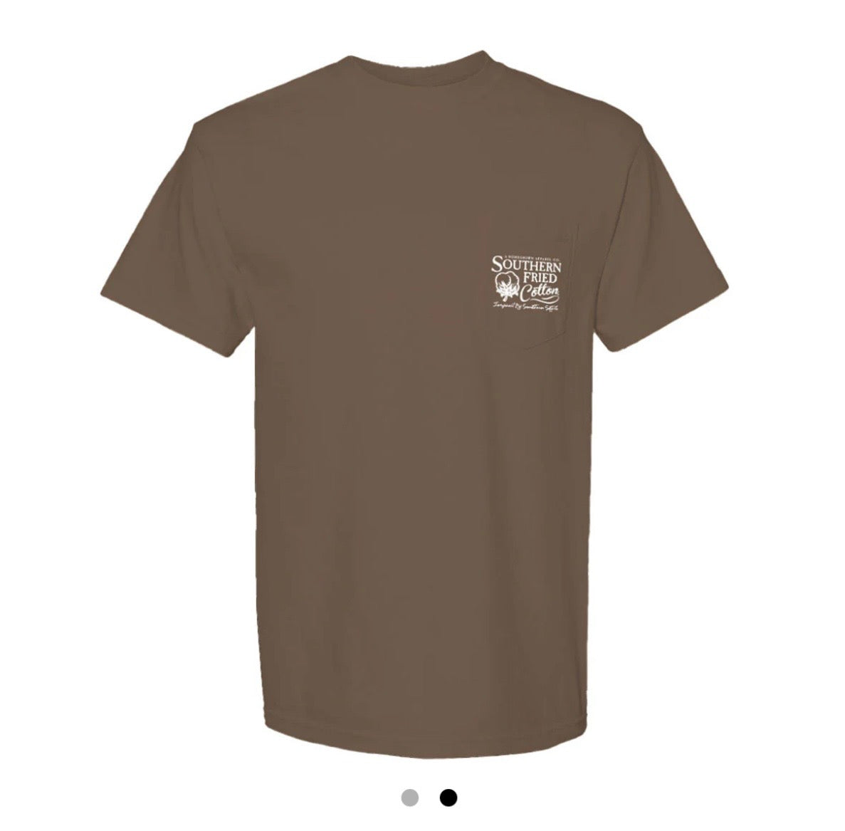 Southern Fried Cotton Duck Camo in Expresso