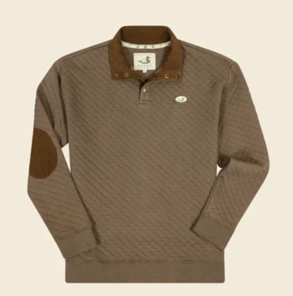 Dixie Decoy Tryon Quilted Henley