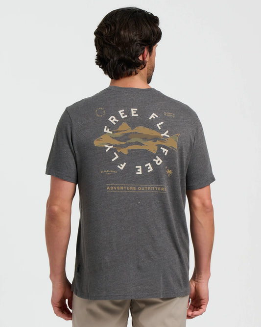 Free Fly Camo Redfish Pocket Tee