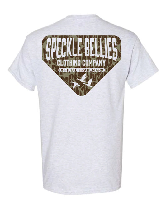 Speckle Bellies Camo Logo Tee