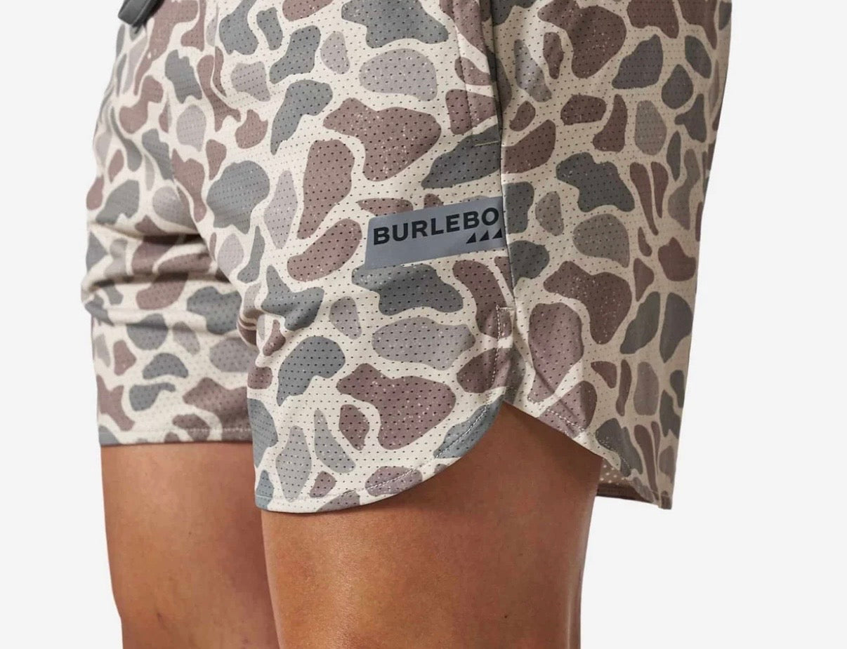 Burlebo Classic Deer Mesh Training Shorts