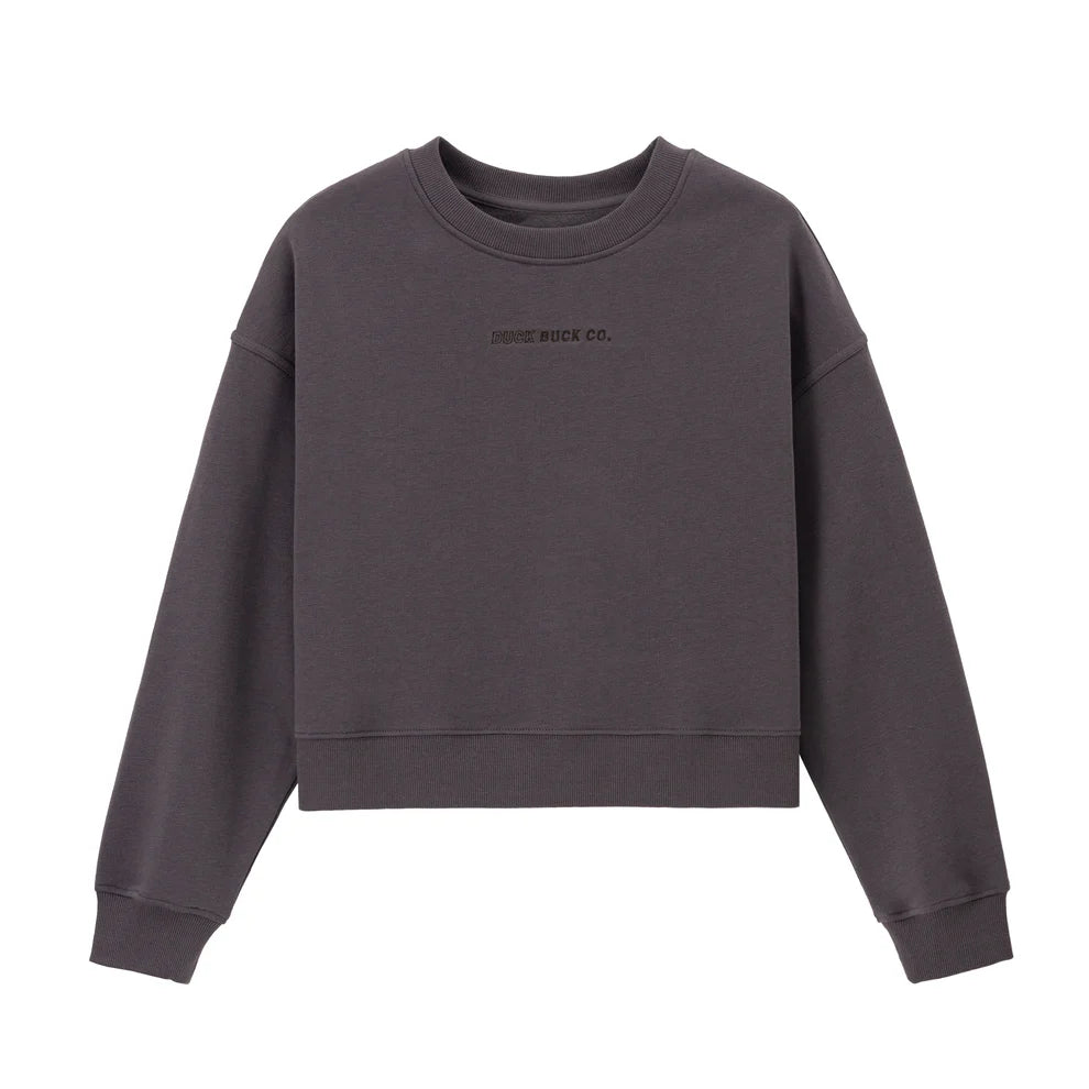 Duck Buck Co Timber Brown Crewneck
