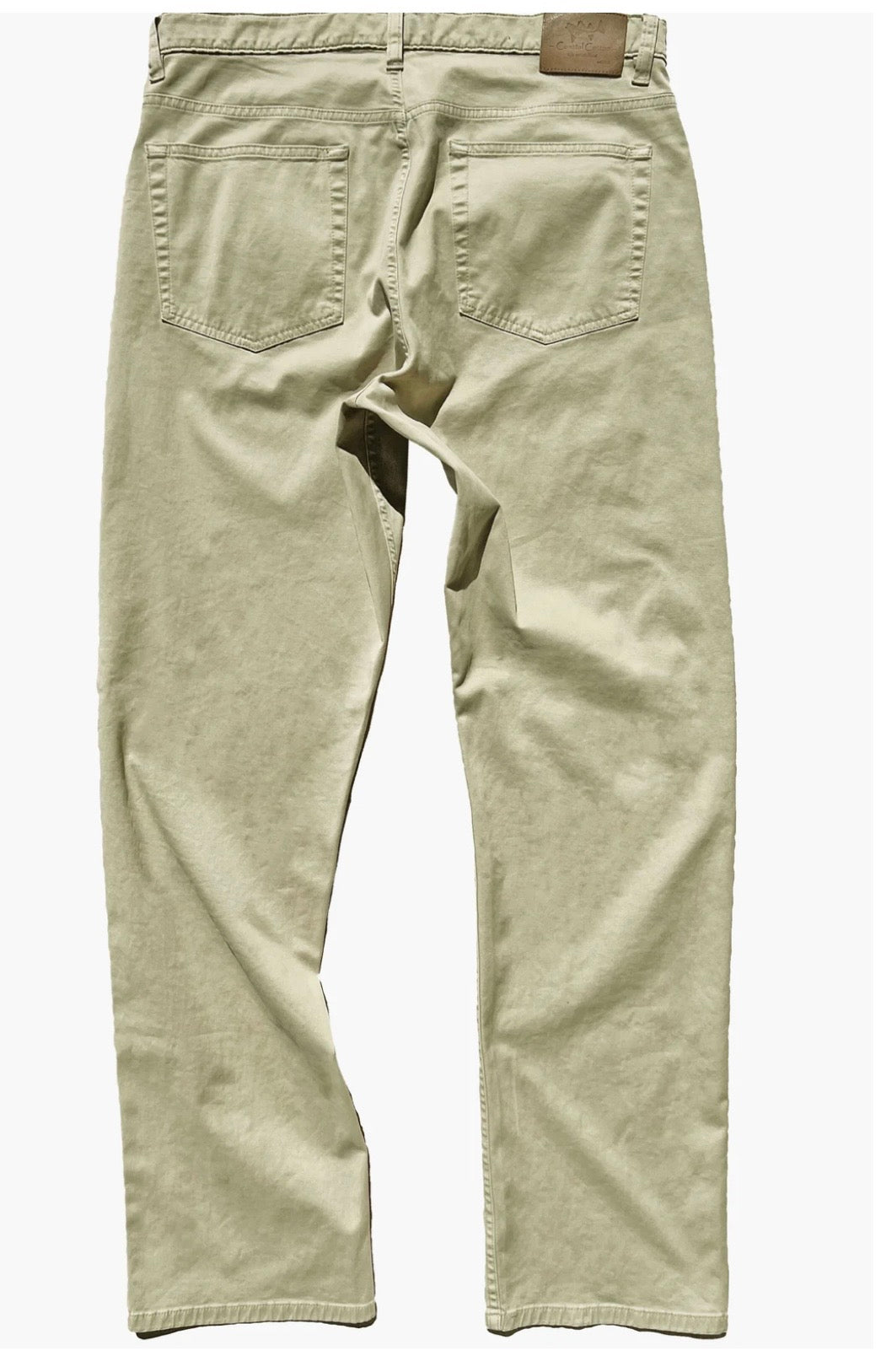 Coastal Cotton Twill 5 Pocket Pants in Khaki