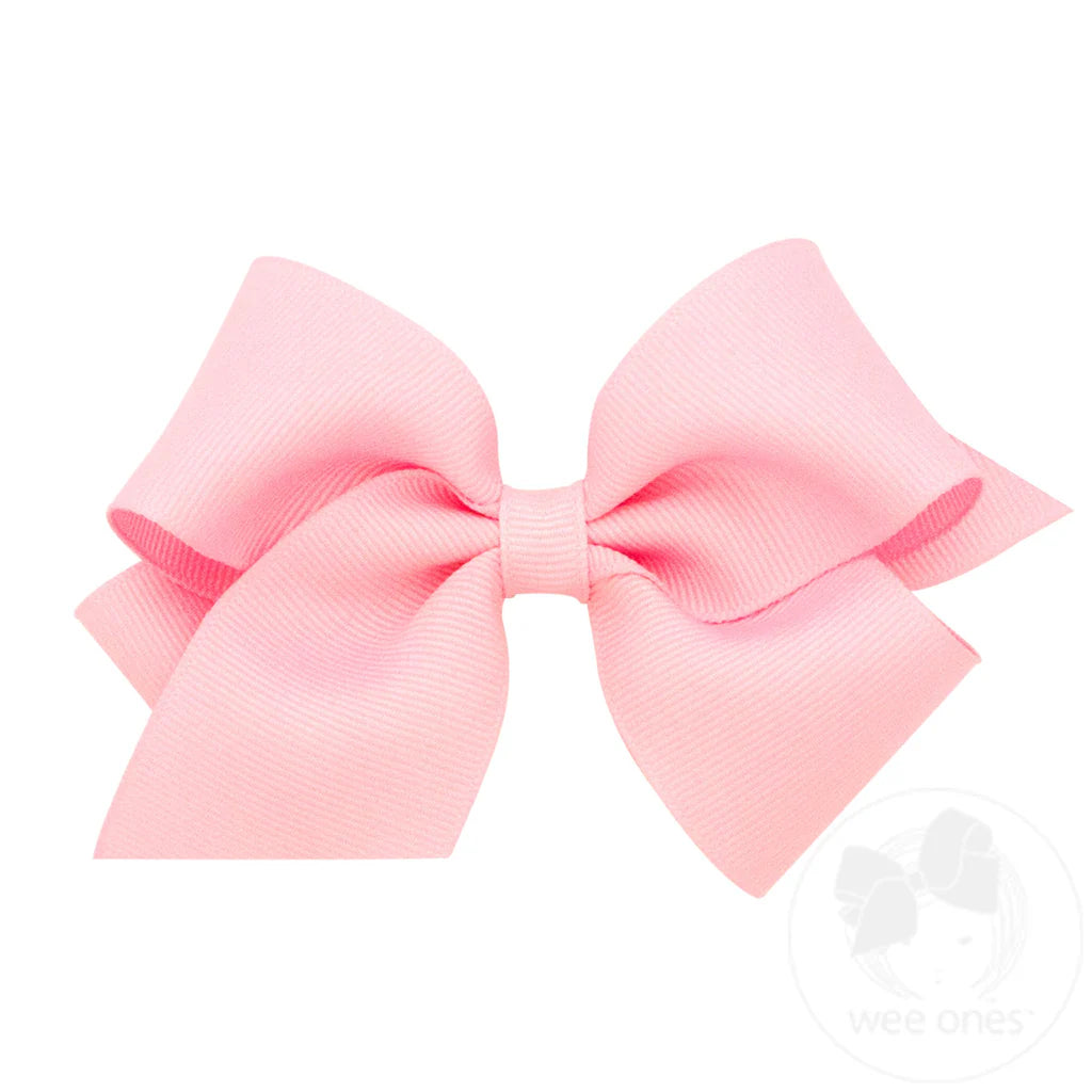 Wee Ones Light Pink Bow Size Small