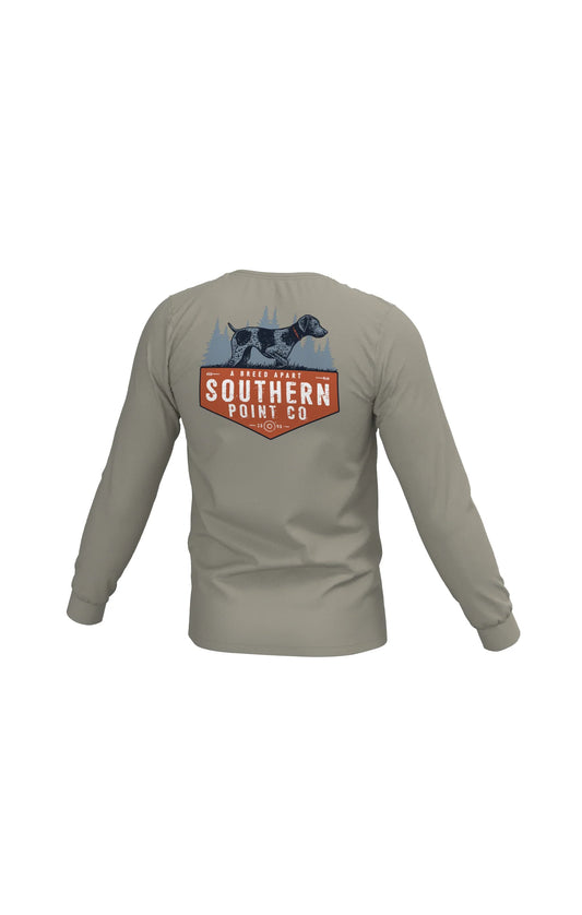 Southern Point Down South Long Sleeve Pocket Tee