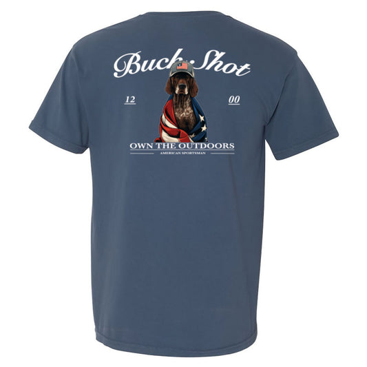 Buck Shot Apparel Dutch the Patriot T-shirt