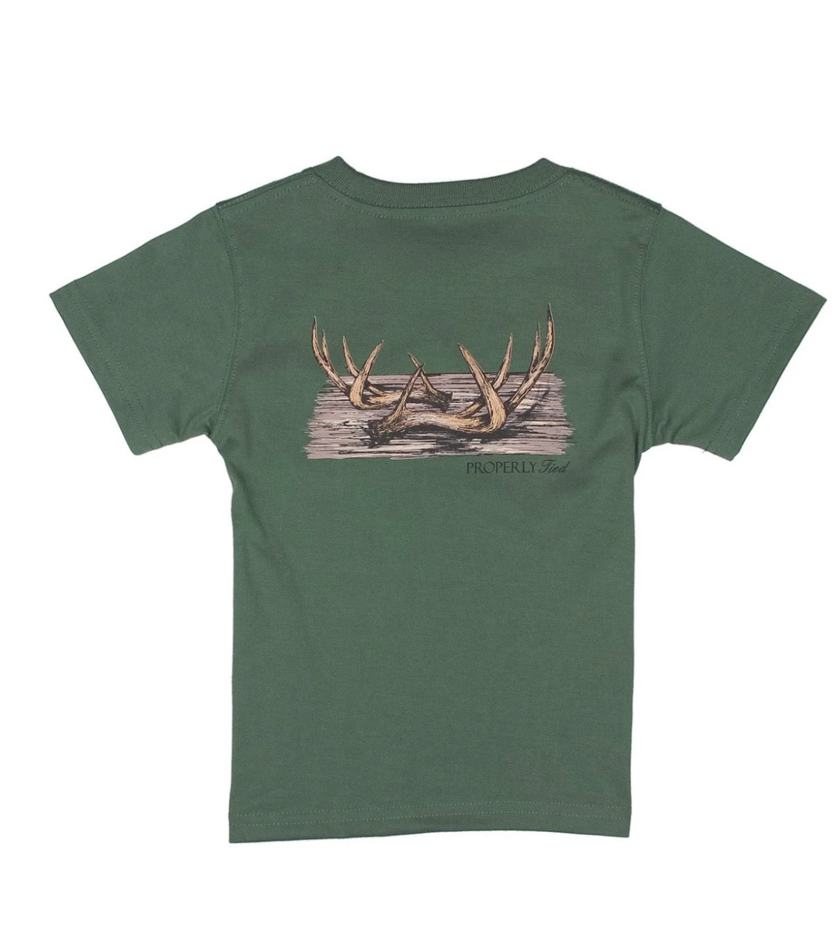 Properly Tied Shed T-shirt in Fern
