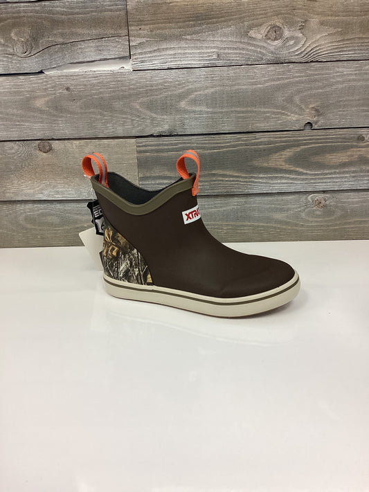 Xtratuf Dark Brown & Realtree Edge Boots Kids/Youth