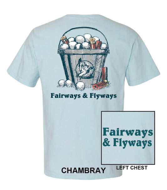Fairways & Flyways Golf Bucket Tee