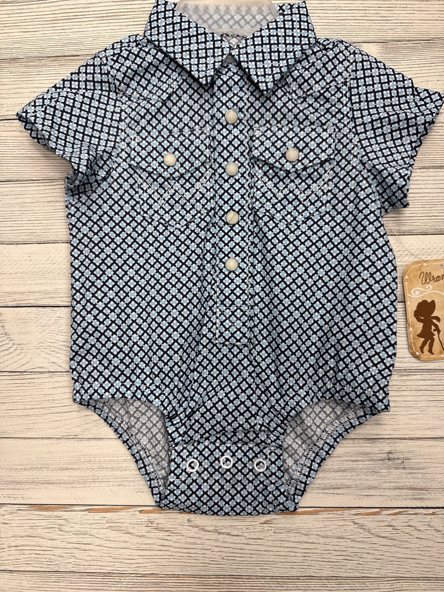 Wrangler Baby Boy Onesie