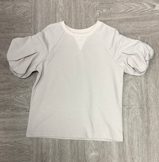 Hayden LA Beige Top W/Puff Sleeves