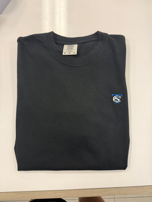 Trinity Black Logo Tee