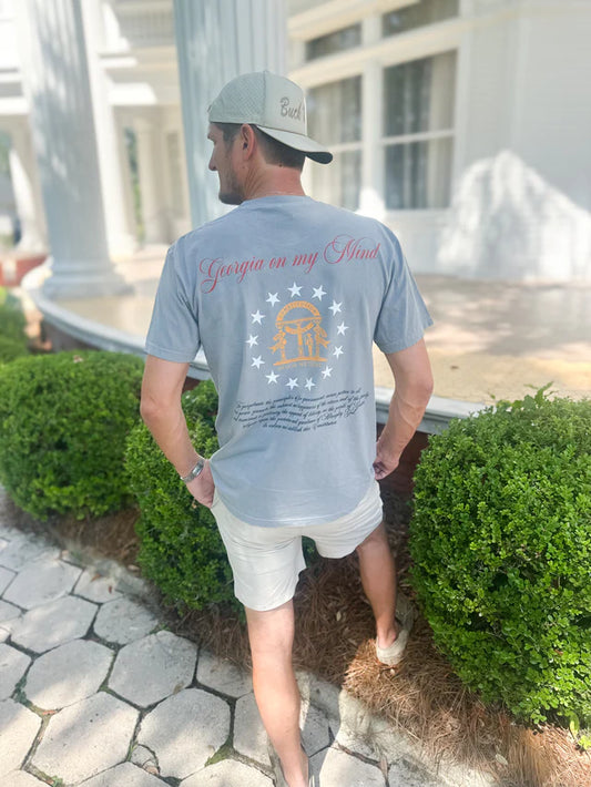 Buck Wild Clothing Georgia On My Mind Tee