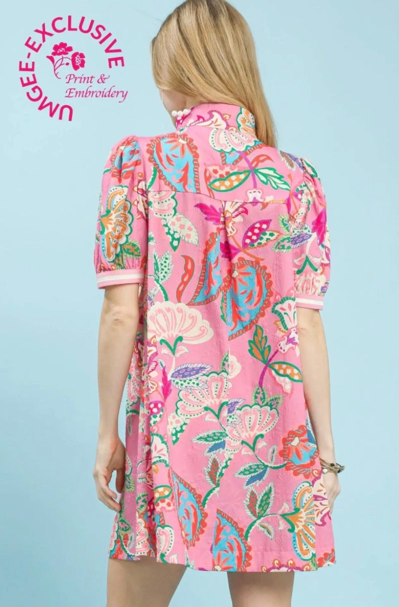 Graceful in Pink Dress by Umgee