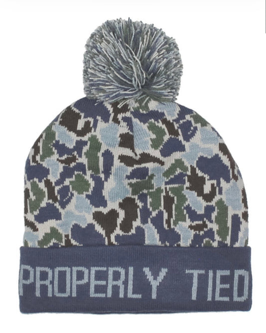 Properly Tied Terra Camo Beanie