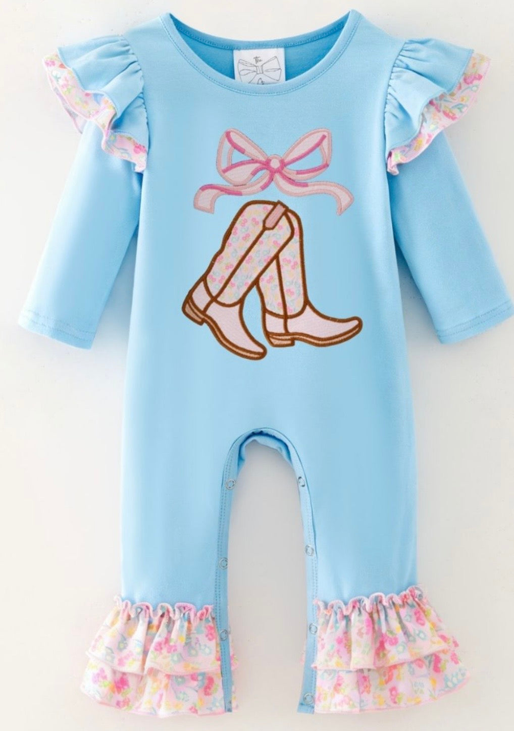 Boots & Bows Romper