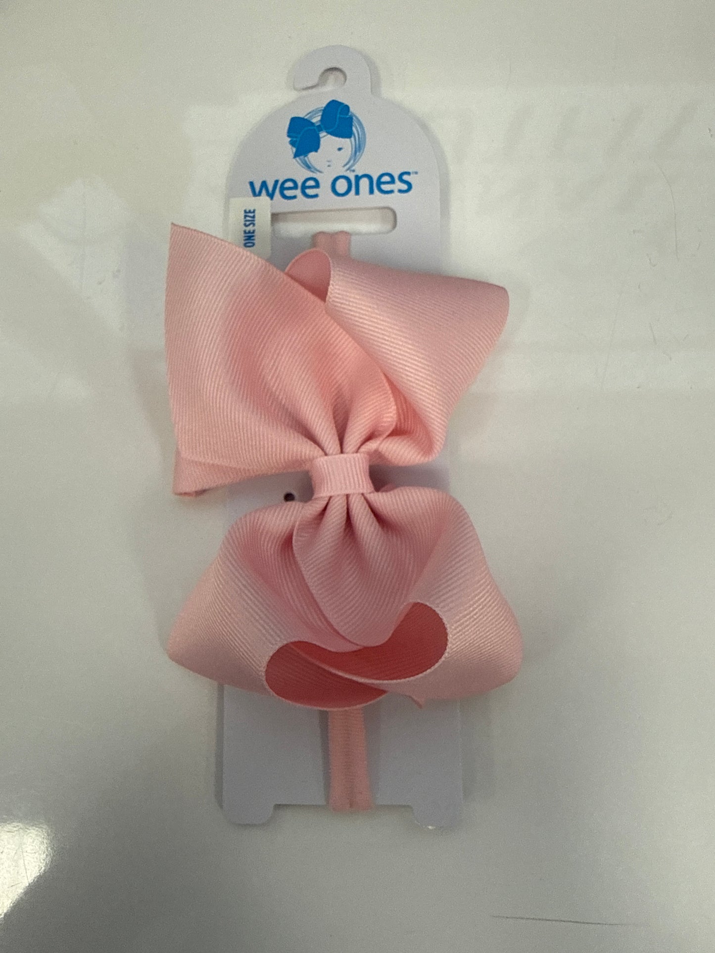 Wee Ones Light Pink Mini King Baby Headband