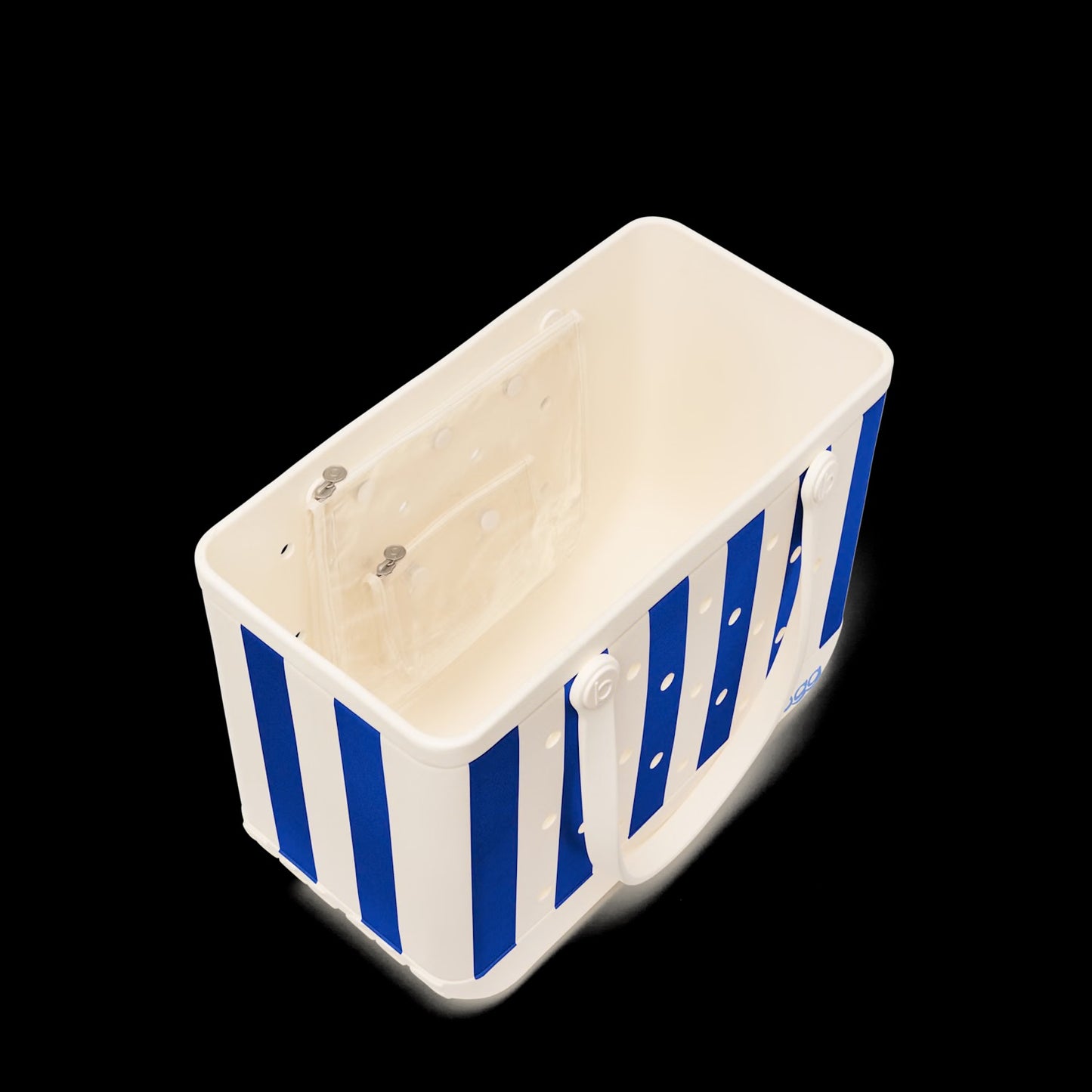 Original Bogg Bag Mykonas Blue stripe