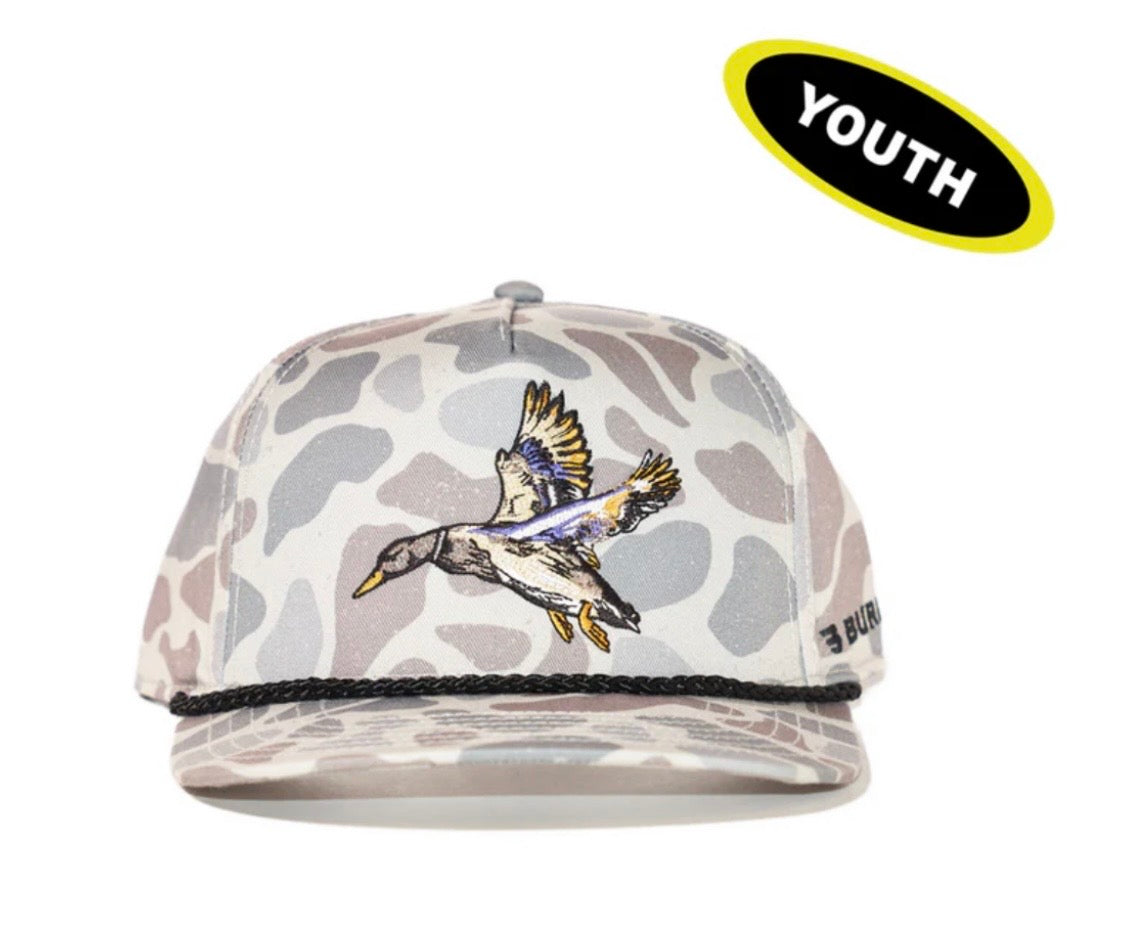 Burlebo Diving Mallard Youth Hat Classic Deer