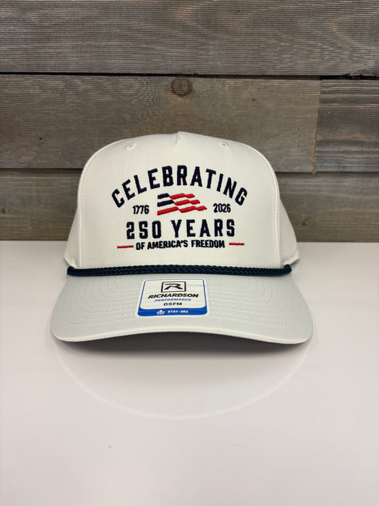 Celebrating 250 Years of America’s Freedom Rope Hat