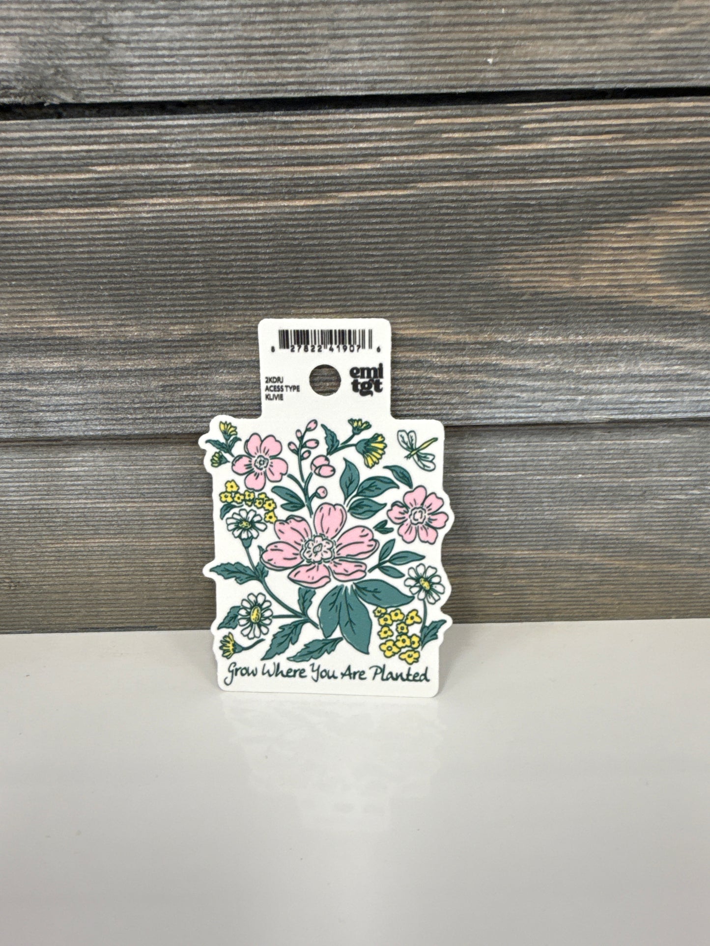 Grow Where Planted Sticker