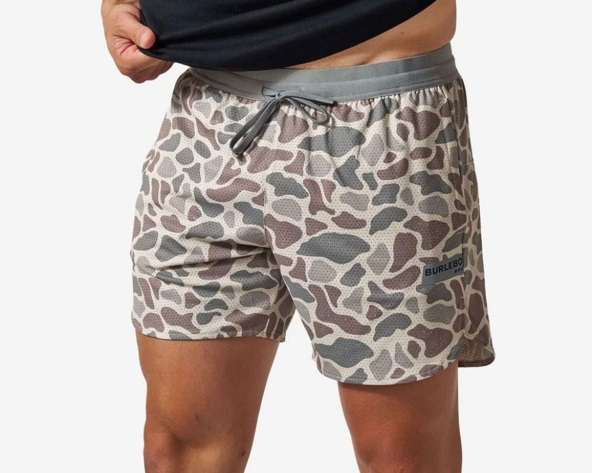 Burlebo Classic Deer Mesh Training Shorts