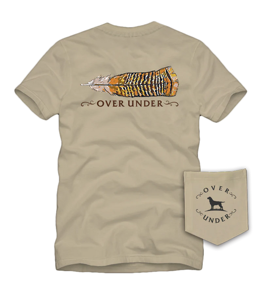 Over Under Final Feather T-shirt Khaki