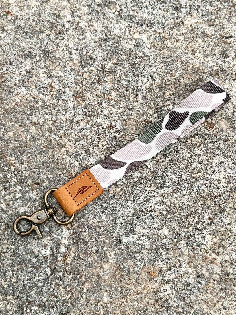 American Flyway Waterfowl AFW Wrist Lanyards in Brown & Green OSC