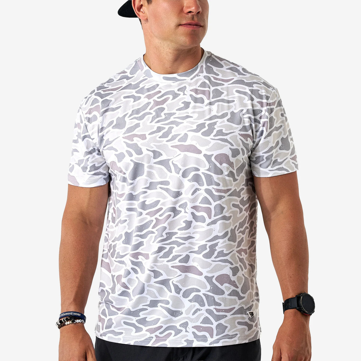 Burlebo Go To Tee White Camo