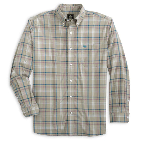 Heybo Whitfield Dress Shirt Vetiver
