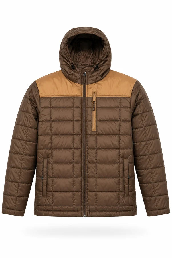 Prairie Oaks Hole Runner Jacket Brown/Camel