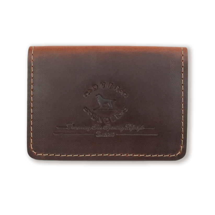 Over Under Horween Business Card Holder