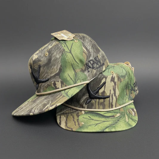 AFW Old Rope Hat Mossy Full Foilage w/Turkey Tracks