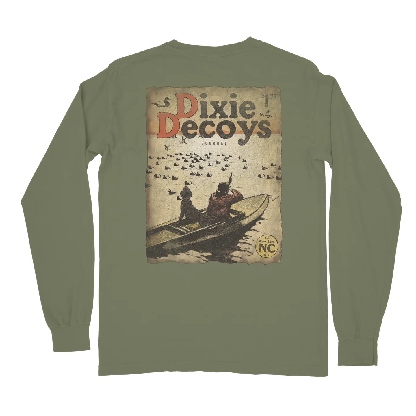Dixie Decoy Sporting Journal LS Tee